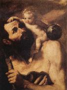 Jusepe de Ribera St Christopher painting